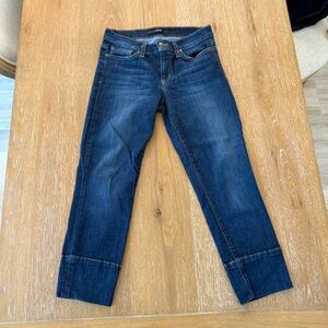 Joe's Jeans Dark Blue Ankle & Cropped Jeans